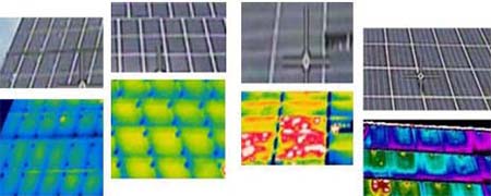 thermografie thermografiemessung photovoltaikanlage schaden